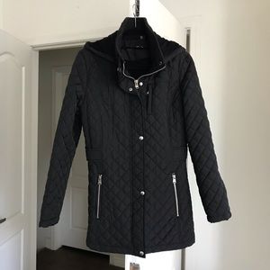 Calvin Klein Black Quilted Jacket